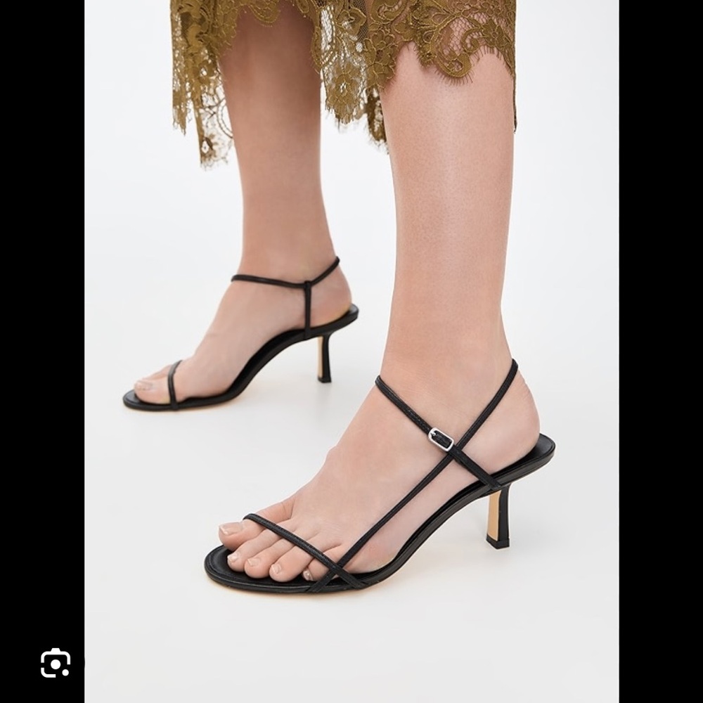 Tony Bianco Caprice Black Strappy Heels